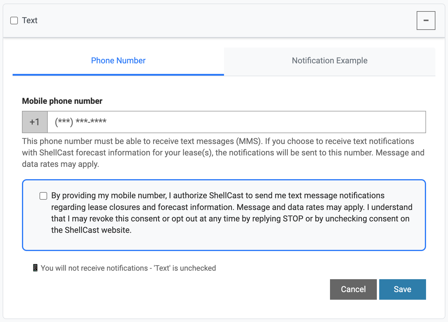 Text Message Opt-In